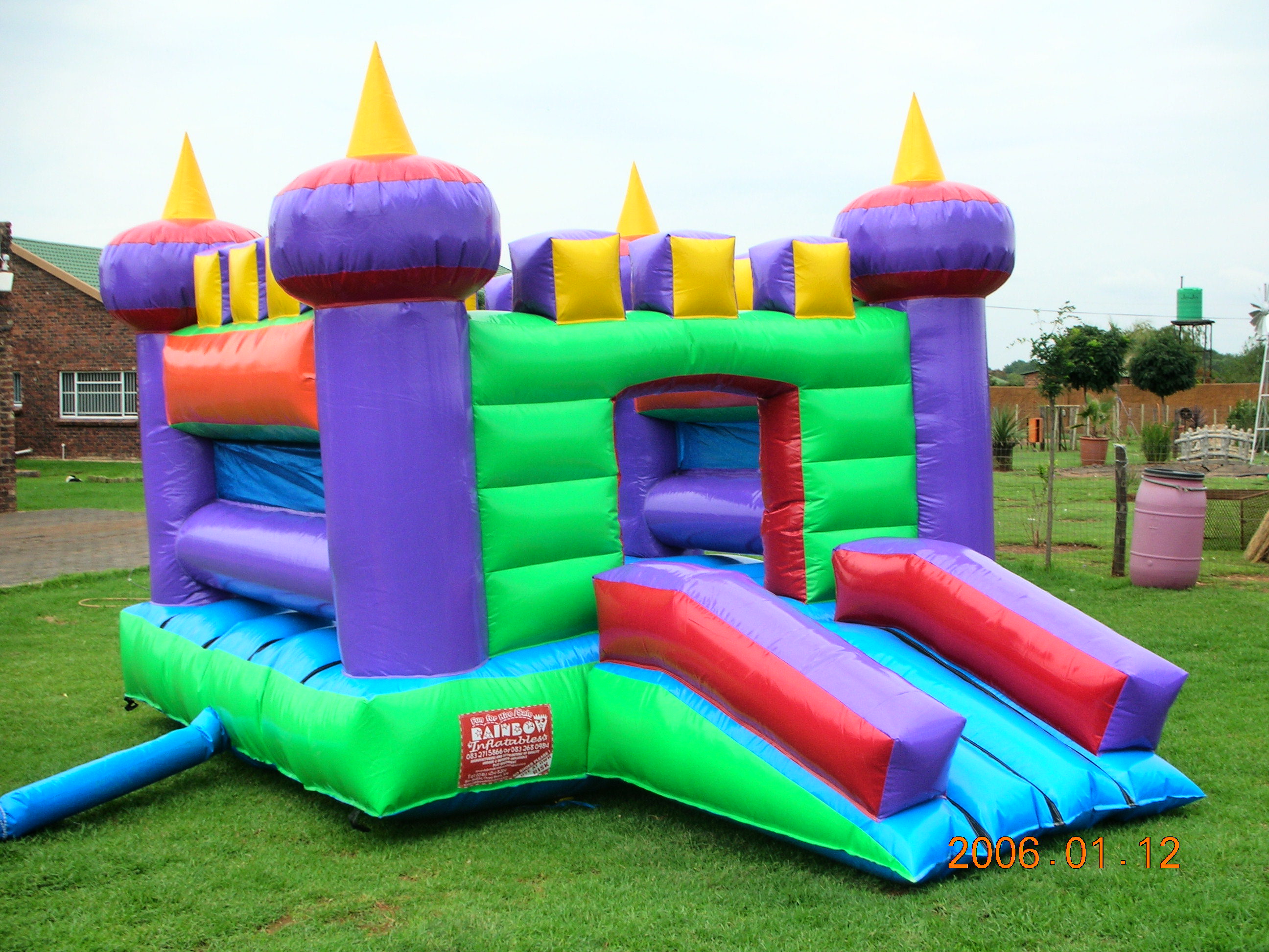 Harry Potter Jumping Castle Rainbow InflatablesRainbow Inflatables